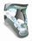 Aspen Vista TX - Rigid Cervical Collar with Replacement Pads Preformed Adult One Size Fits Most Two-Piece / Trachea Opening Adjustable Height 13 to 19 Inch Neck Circumference - 79-83360