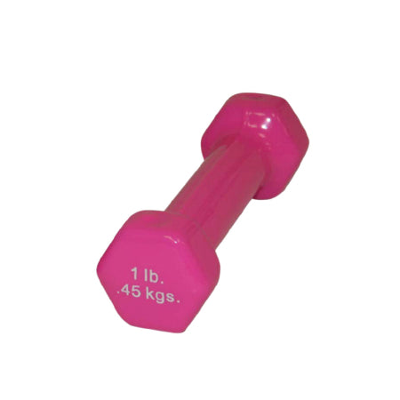 Fabrication Enterprises CanDo Dumbbell Cando 1 lbs. - 10-0550-1