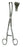 Miltex Membrane Puncturing Forceps Iowa 10-1/4 Inch Double Curved 6 X 6 Teeth - 30-2250