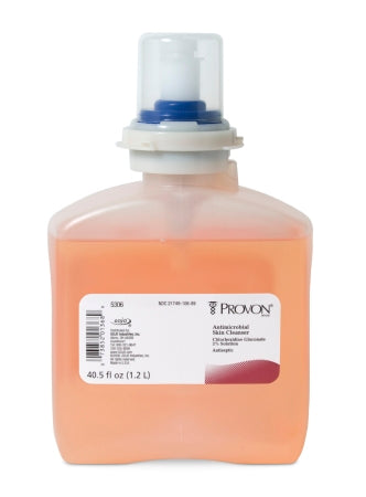 GOJO Provon Antimicrobial Soap Liquid 1,200 mL Dispenser Refill Bottle Scented - 5306-04