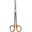 Sklar Surgi-OR Dissecting Scissors Metzenbaum-Lahey 5-3/4 Inch Length Office Grade Stainless Steel / Tungsten Carbide NonSterile Finger Ring Handle Straight Blunt/Blunt - 95-118