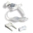 Bivona TTS - Tracheostomy Tube Straight Neck Flange Size 5 Cuffed - 67SP050