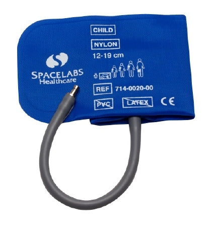 Spacelabs Medical Tru-Cuff Blood Pressure Cuff, 1 Tube Bladder Child Arm Small 12 - 19 cm Nylon - 714-0020-00