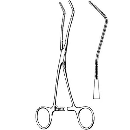 Sklar Sklar Renal Artery Clamp Cooley 7-1/4 Inch Stainless Steel - 52-6965