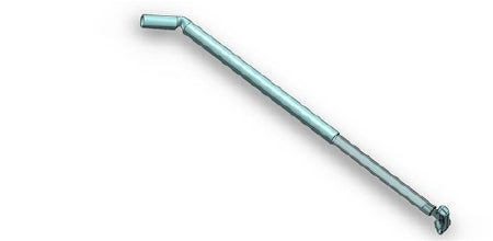 Absorbent Specialty Products - Full Lower Extremity Bio-Bones Prosthetics, Straight with Molded Hip 28 to 50 Inch - MBLEM-1