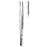 Sklar - Tissue Forceps DeBakey 12 Inch Length OR Grade Stainless Steel NonSterile NonLocking Thumb Handle Straight Blunt 2 mm Jaws with 1 X 2 Rows of Fine Atraumatic Teeth - 52-5198