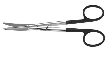 Padgett SuperCut - Facelift Scissors Kaye 5-1/2 Inch Length OR Grade German Stainless Steel NonSterile Finger Ring Handle Curved Blade Blunt Tip / Blunt Tip - PM-6840