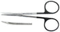 Miltex Padgett SuperCut Tenotomy Scissors Stevens 4-1/2 Inch Length OR Grade Stainless Steel (German) NonSterile Finger Ring Handle Curved Blade Semi Sharp - PM-6860