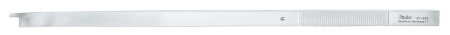 Miltex - Osteotome Neivert-Anderson Curved Left Blade with Guard OR Grade Stainless Steel NonSterile 8 Inch Length - 21-234