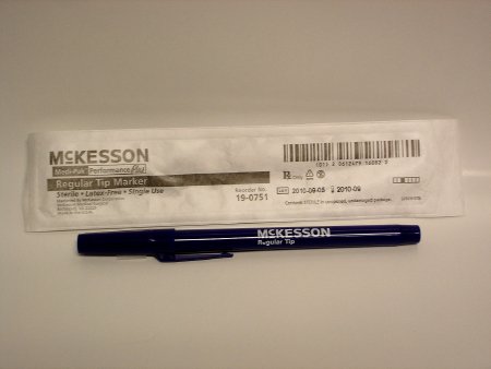 McKesson McKesson Surgical Skin Marker Gentian Violet Standard Tip Sterile - 19-0751