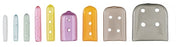 Tip-It - Instrument Tip Guard Equal Number Of Sizes Plus 5, Assorted, Vented, Tinted - 3-2510T