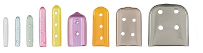 Tip-It - Instrument Tip Guard Equal Number Of Sizes Plus 5, Assorted, Vented, Tinted - 3-2510T