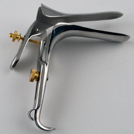 Sklar - Vaginal Speculum Pederson NonSterile OR Grade Stainless Steel Medium Right Side Open Reusable Without Light Source Capability - 90-3751