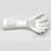 Rolyan - Anti-Spasticity Ball Splint Preformed Polyform Thermoplastic Right Hand White Small - 550525