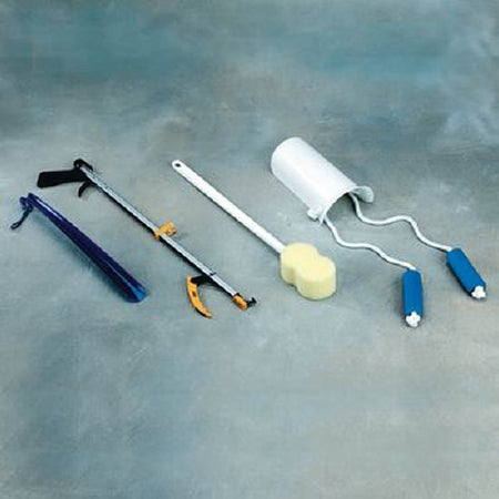 Patterson Medical Supply SammonsPreston Hip Kit ll ADL Hip / Knee Equipment Kit Reacher - 32 Inch Length / Shoehorn - 16-1/2 Inch Length - A665304