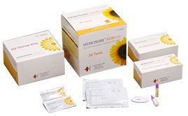 Hemosure Hemosure Rapid Test Kit Colorectal Cancer Screening Fecal Occult Blood Test (iFOB or FIT) Stool Sample CLIA Waived 30 Tests - T1-CK30