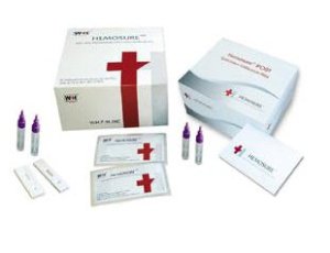 Hemosure Hemosure Fecal Sample Collection Tubes 10 Plastic Tubes, Tubes Contain Phosphate Buffer Solution, Screw Cap, Sterile For Immunochemical Colorectal Cancer Screen - T1-TB10