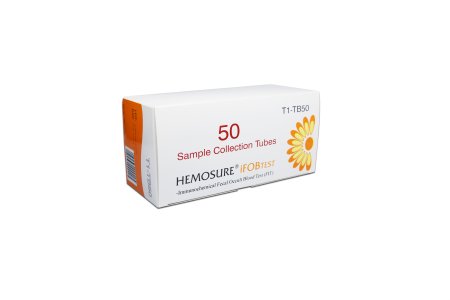 Hemosure iFOBT - Stool Specimen Container Screw Cap with Sampling Device NonSterile - T1-TB50
