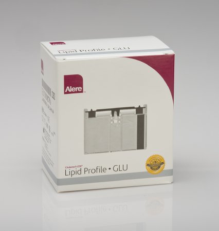 Alere Cholestech LDX Rapid Test Caridac / Lipids / General Chemistry Total Cholesterol / HDL (High Density Lipoprotein) / TRG (Triglycerides) / Glucose Whole Blood / Serum / Plasma Sample CLIA Waived for Whole Blood 10 Tests - 10-991