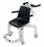 Detecto - Chair Scale Digital LCD Display 454 kg Capacity Black / White Battery Operated - 6880