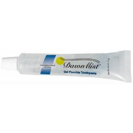 DawnMist - Toothpaste Fresh Mint Flavor 0.6 oz. Tube - RTP06