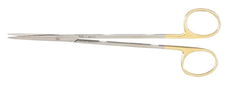 Miltex Miltex Carb-N-Sert Dissecting Scissors Metzenbaum 7 Inch Length OR Grade Stainless Steel (German) / Tungsten Carbide NonSterile Finger Ring Handle Straight Blade Sharp/Sharp - 5-181B-TC
