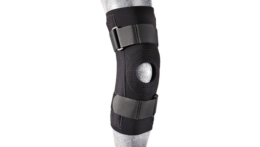 Alimed Knee Sleeve Large D-Ring / Hook and Loop Strap Closure 16 to 18 Inch Knee Circumference Left or Right Knee - 66754/NA/NA/LG