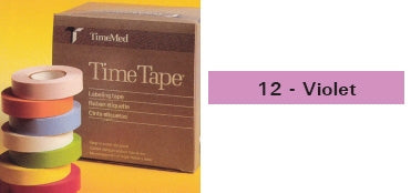 Time - Blank Label Tape Multipurpose Label Violet Vinyl 3/4 X 500 Inch - T-534-12