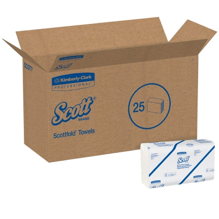 Kimberly Clark Scott Scottfold Paper Towel Multi-Fold 9-2/5 X 12-2/5 Inch - 1980