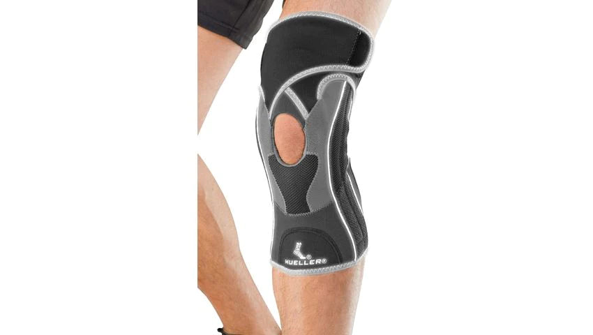 Mueller Hg80 Premium - Knee Brace Small Hook and Loop Strap Closure 12 to 14 Inch Knee Circumference Left or Right Knee - 66772