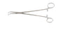 Miltex - Hemostatic Forceps Lahey 9 Inch Length OR Grade German Stainless Steel NonSterile Ratchet Lock Finger Ring Handle Curved Longitudinally Serrated Tips - 14-49