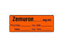 Shamrock - Drug Label Anesthesia Label Zemuron_mg/mL Fluorescent Red 1/2 X 1 Inch - SA-2215-EXP-PRE