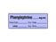 Shamrock - Drug Label Anesthesia Label Phenylephrine_mg/mL Violet 1/2 X 1 Inch - SA-283-EXP-PRE