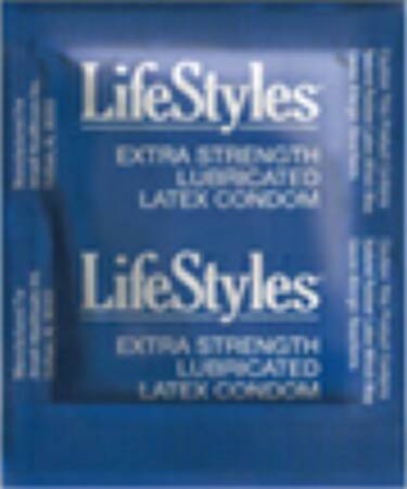 Sxwell USA Lifestyles Extra Strength Condom Lubricated One Size Fits Most 1000 to 1008 per Case - 5900