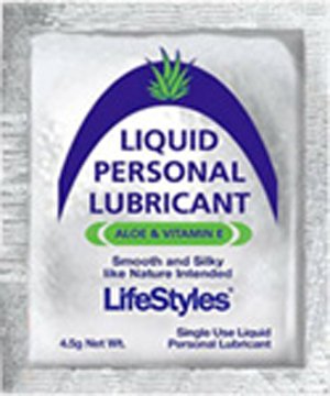 Sxwell USA Lifestyles Personal Lubricant 4.5 Gram Individual Packet NonSterile - 7000
