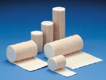 Deroyal Elastic Bandage 3 Inch X 5 Yard Standard Compression Double Hook And Loop Closure Tan Sterile - 9710-35