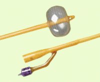 Bard Bardex Nephrostomy Catheter 2-Way Short-Tip Council 5 cc Balloon 12 Fr. Latex - 190512S
