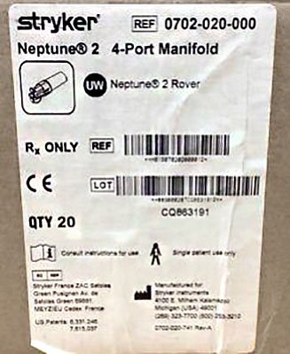 Neptune 2 - 4 Port Manifold - 0702020000