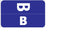 Wilmer Barkley Pre-Printed Label Chart Tab B | B Blue 1 X 1-5/8 Inch - W-P1001-B