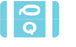 Wilmer Barkley Pre-Printed Label Chart Tab Q | Q Light Blue 1 X 1-5/8 Inch - W-P1001-Q