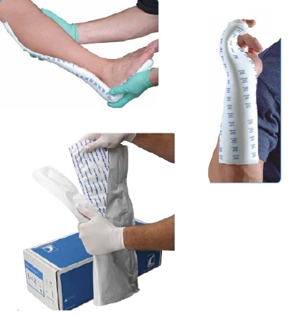 TechForm - Padded Precut Splint 5 X 30 Inch Fiberglass White - TC0530