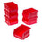 Akrobins - Storage Bin AkroBins Red Plastic 3 X 4-1/8 X 5-3/8 Inch - 08212RED