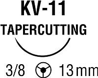 Covidien Surgipro II Suture with Needle Nonabsorbable Uncoated Blue Suture Monofilament Polypropylene Suture Size 6-0 18 Inch Suture Double-Armed 13 mm Length 3/8 Circle Taper Point Cutting Needle - VP723X