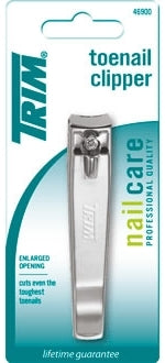 Pacific World Corporation Trim Toenail Clippers Thumb Squeeze Lever - 4-69B