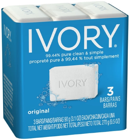 Care Line Ivory Soap Bar 3 oz. Individually Wrapped Scented - 272364