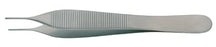 BR Surgical BR Surgical Tissue Forceps Adson-Micro 4-3/4 Inch Surgical Grade Stainless Steel NonSterile NonLocking Thumb Handle Straight 1 X 2 Teeth - BR10-18612