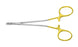 Padgett - Needle Holder 6 Inch Length Straight Delicate Serrated Jaws Finger Ring Handle - PM-2426