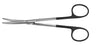 Padgett SuperCut - Dissecting Scissors Metzenbaum 5-3/4 Inch Length OR Grade German Stainless Steel NonSterile Finger Ring Handle Curved Blade Blunt Tip / Blunt Tip - PM-6810