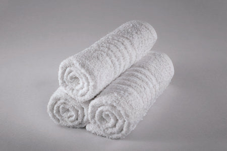 Royal Gold Foundations - Bath Towel 20 X 40 Inch OE Cotton 86% / Polyester 14% White Reusable - 40526400