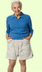 Posey Hipsters Hip Protection Shorts Large Navy Blue Unisex - 6007NL